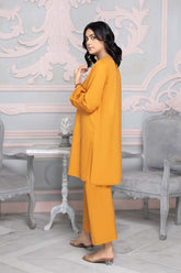 2-Pc Embroidered Lawn Shirt With Qlot Trouser CPG22-62